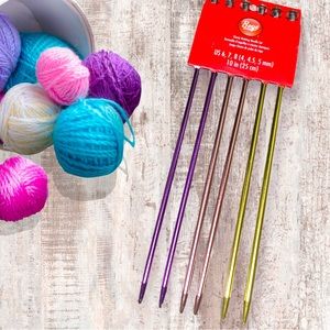 CLEARANCE ~ SIMPLICITY Boye 3 Piece Classic Knitting Needle Set 6, 7, 8